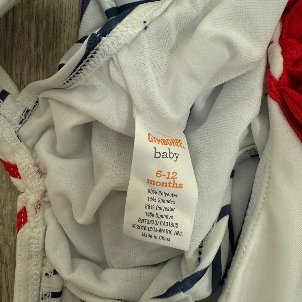 Gymboree 6-12 months nautical bathing suit